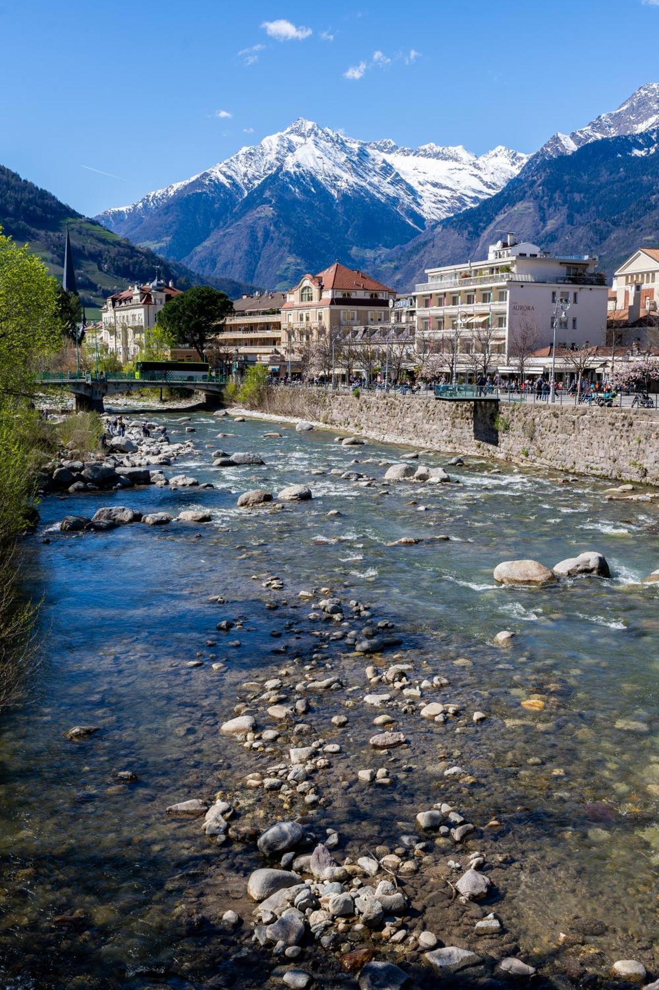 Ausblick Kleinjuwel Mit Panoramablick + Garage Lägenhet Merano Exteriör bild