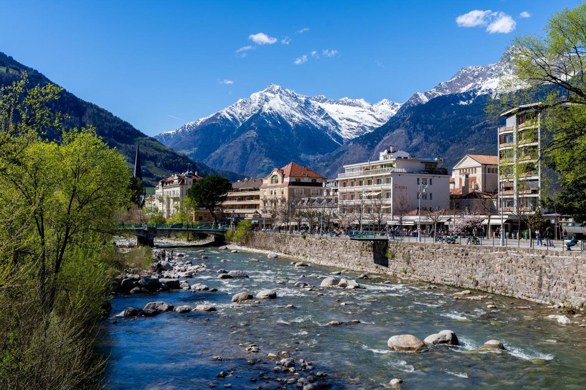 Ausblick Kleinjuwel Mit Panoramablick + Garage Lägenhet Merano Exteriör bild